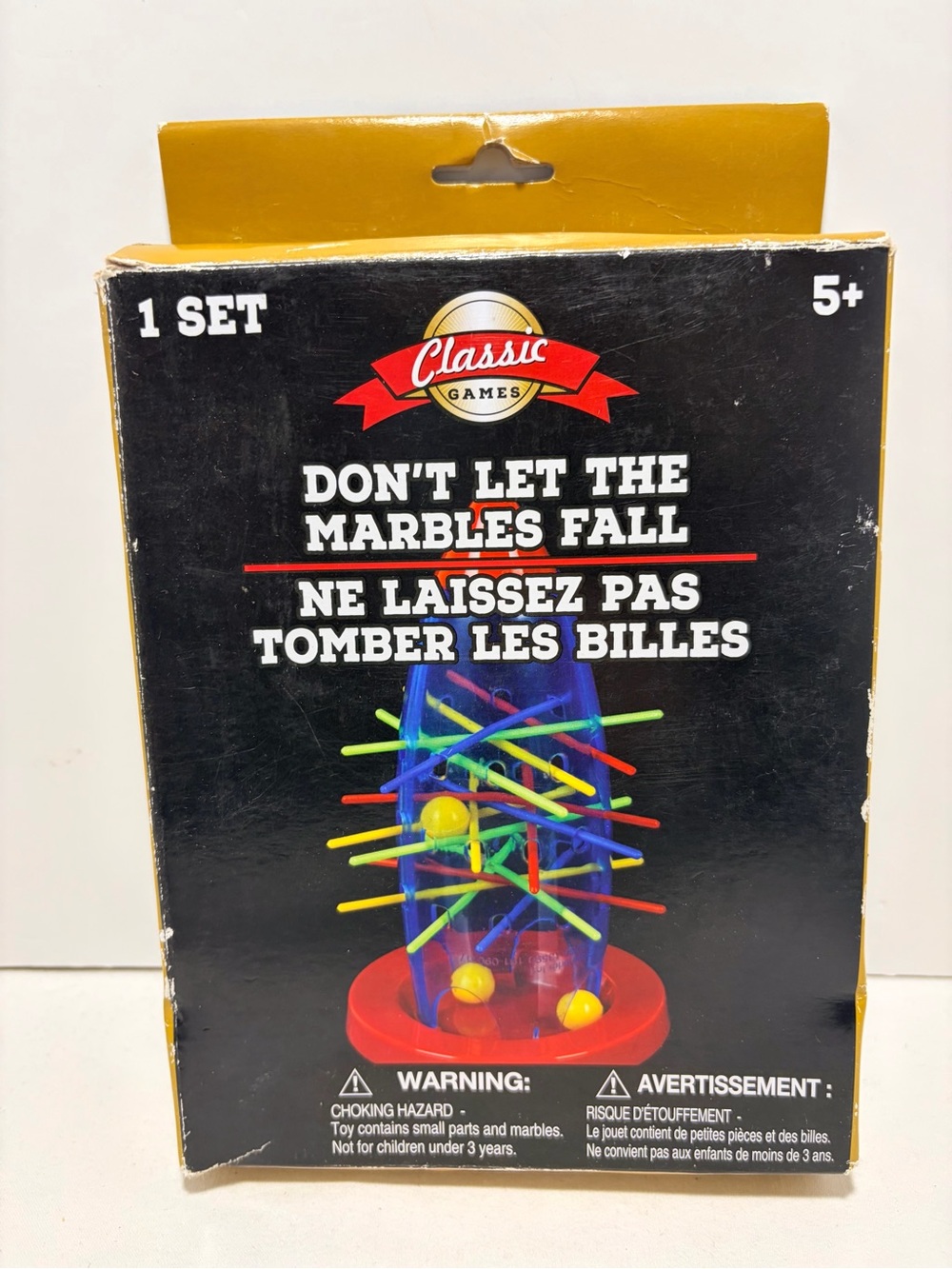 Vintage Classic Games “Don't Let The Marbles Fall”